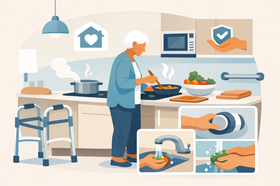 Aging in Place Kitchen Guide for Safer Cooking