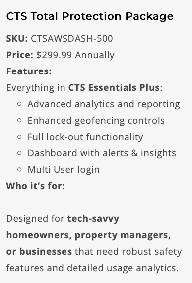 CTS Total Protection Annual Package