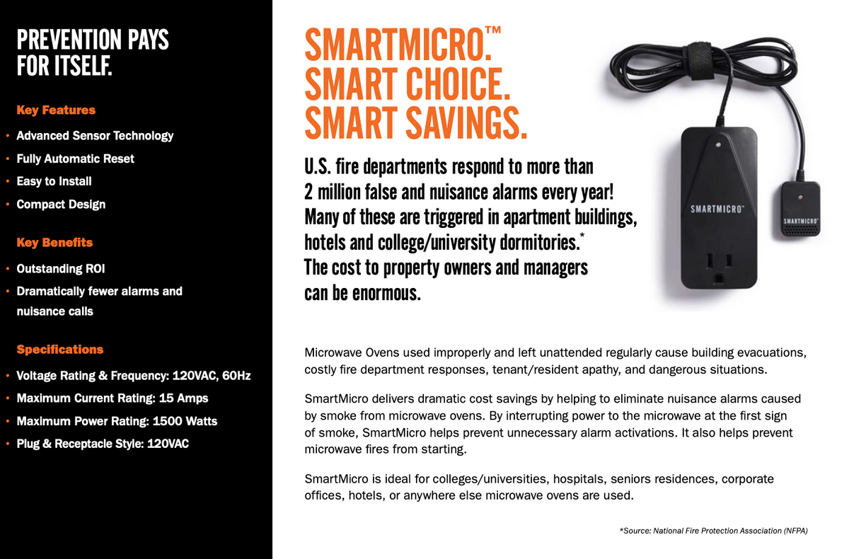 CTS SmartMicro Microwave Safety Sensor with Power Cut Off